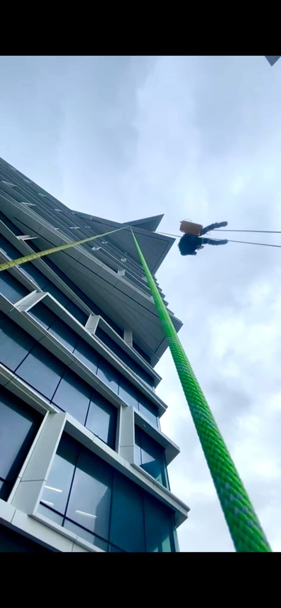 Rescue team in action